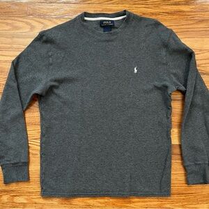 Polo Ralph Lauren Waffle Knit Long Sleeve Shirt